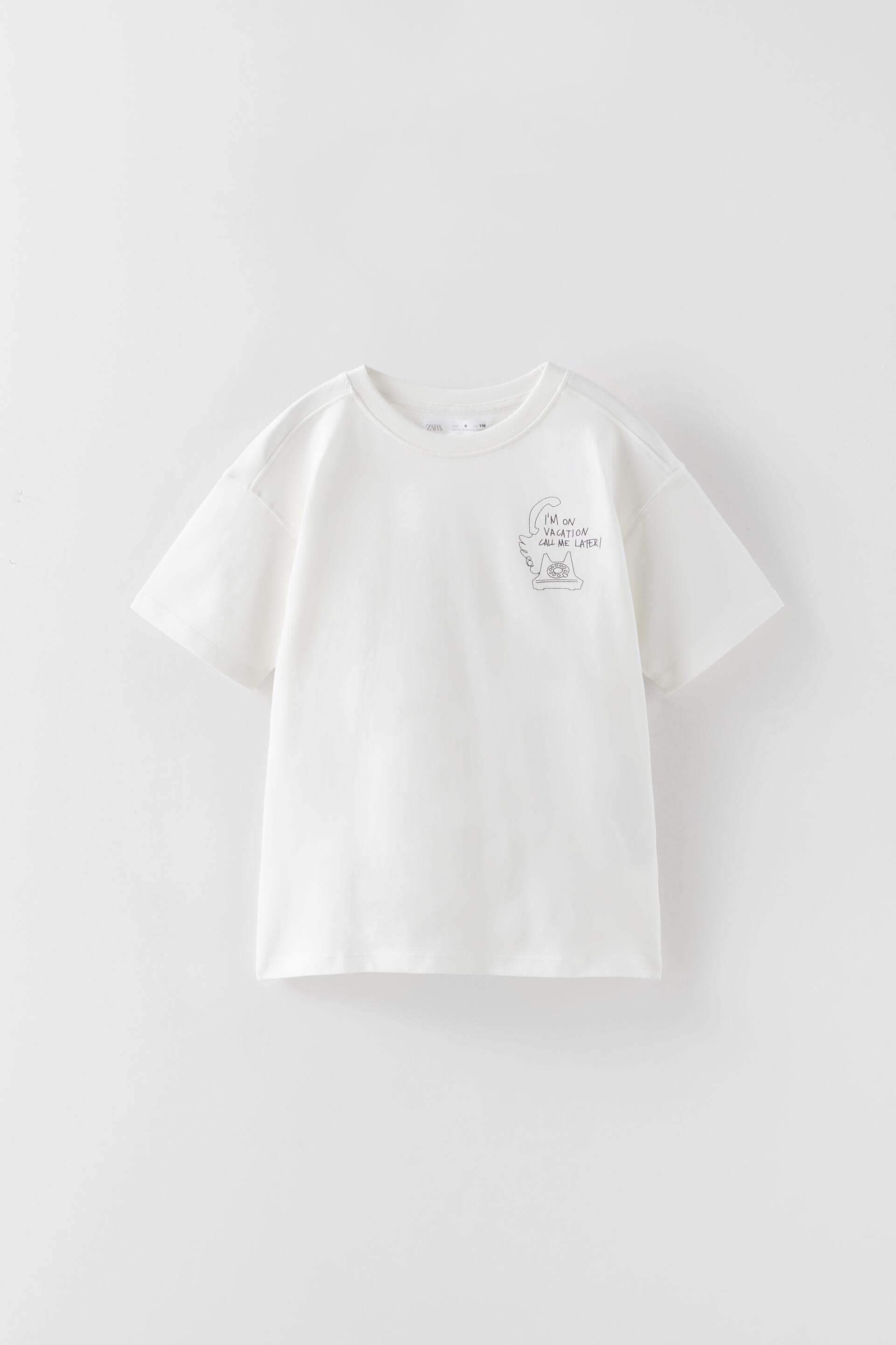 Zara longline t shirt top